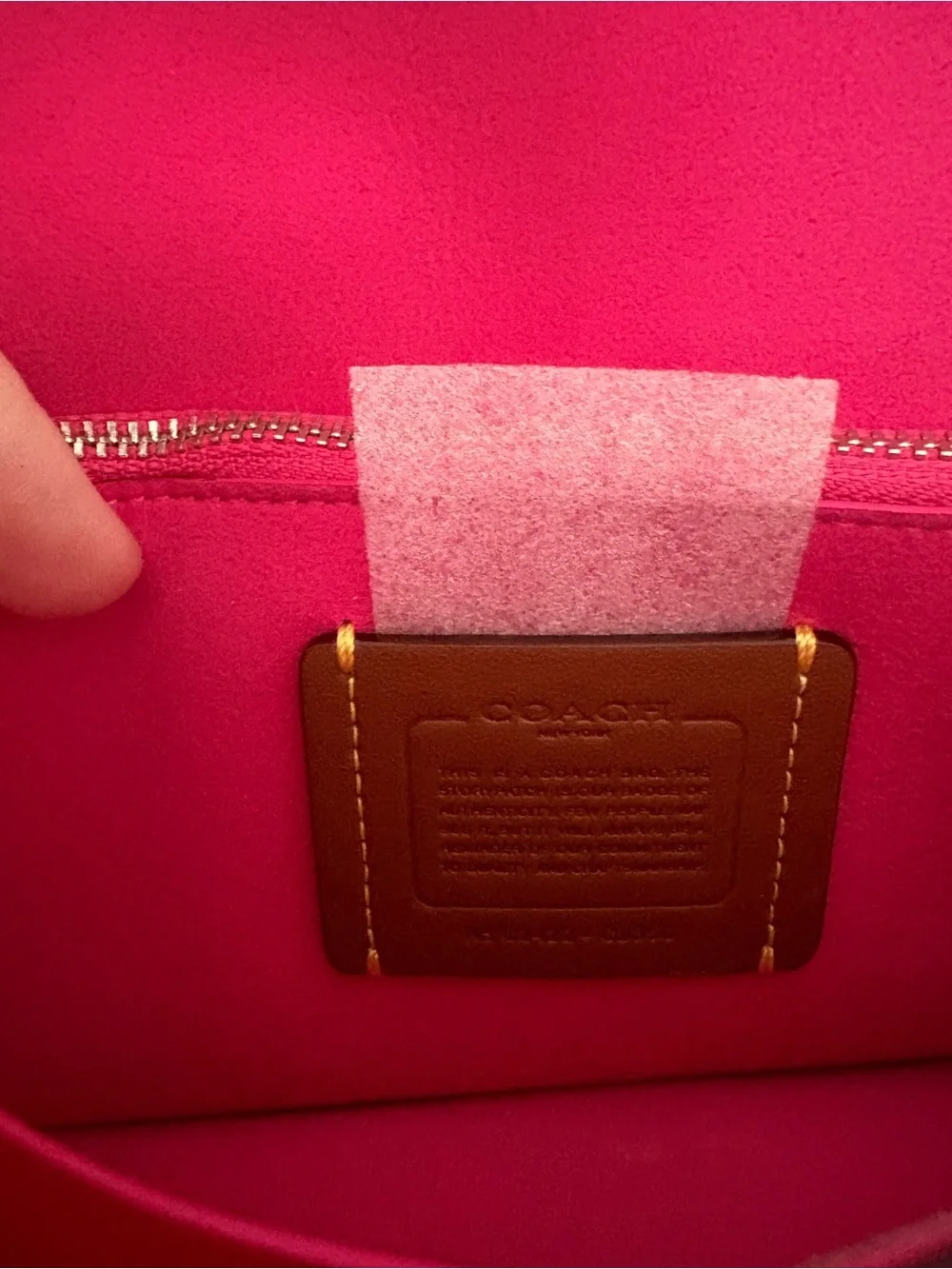 Coach Tabby 19 in dragonfruit - Chain Shoulder Bag